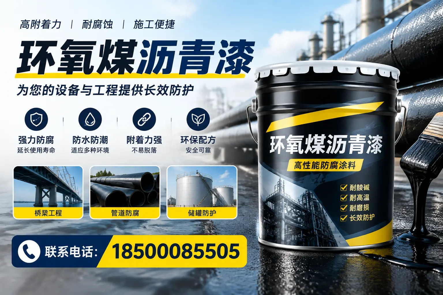 环氧煤沥青漆与其他涂料的对比分析,助力晋中企业决策